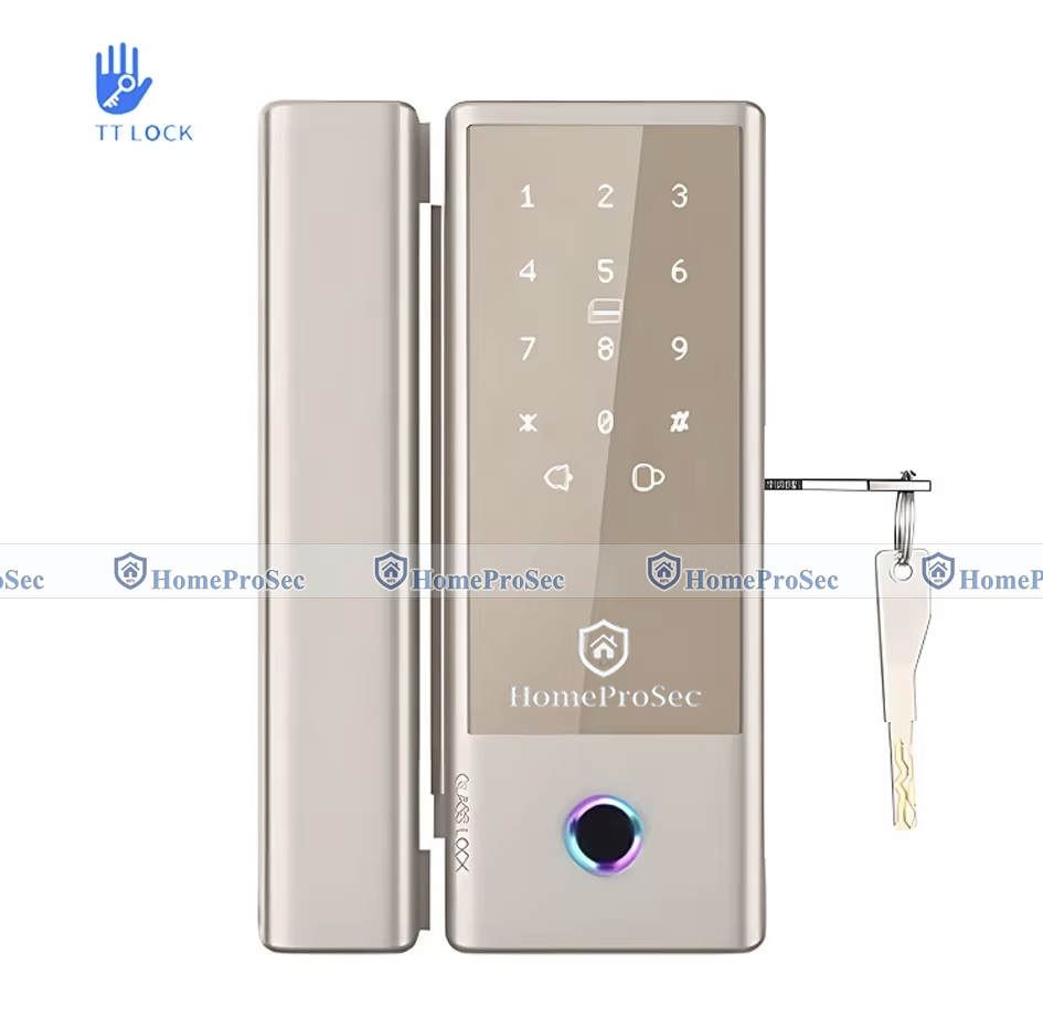  Khóa vân tay cửa kính HPS- G210 ( Key) / G220 (FACE +KEY) 