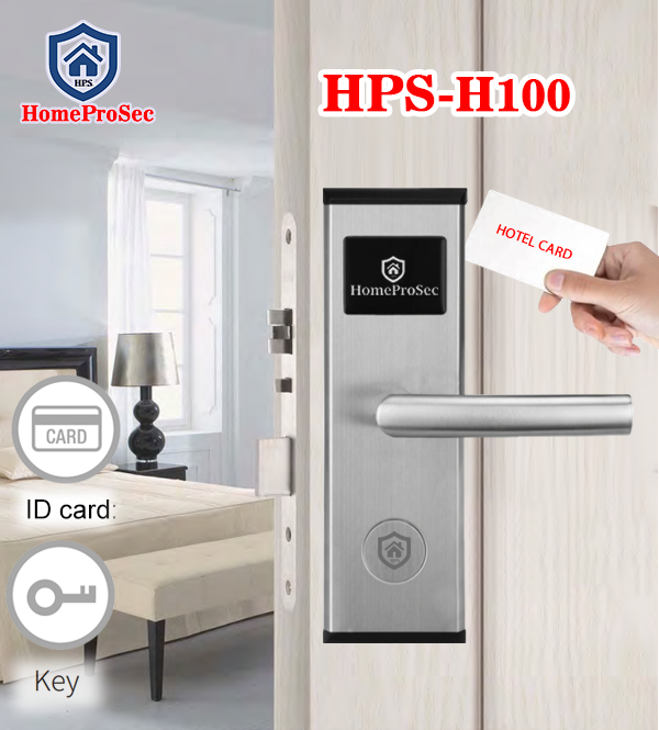  Khóa khách sạn thẻ từ HPS- H100 