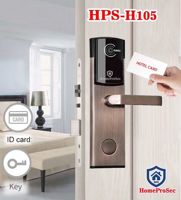  Khóa khách sạn thẻ từ HPS- H105 