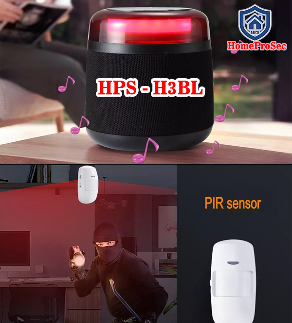  Báo Động Wifi + Bluetooth – H3 (BL) 