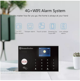  Trung Tâm Báo Động Wifi + SIM HPS - H6G ( 03 Zone Có dây) 