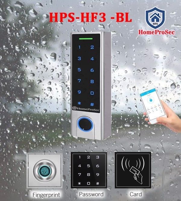 Vân tay ngoài trời HPS- HF3 ( Tuya)- Thẻ ID- M1 