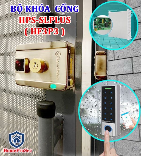  Bộ khóa cổng vân tay HPS- SLPLUS ( HF3P3- Ttlock) 