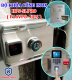  Bộ khóa vân tay inox HPS- SLIPRO ( F16VP8-UPS) 