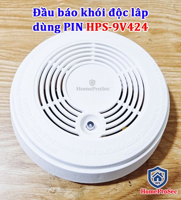  Đầu báo khói độc lập dùng PIN HPS- 220V424 