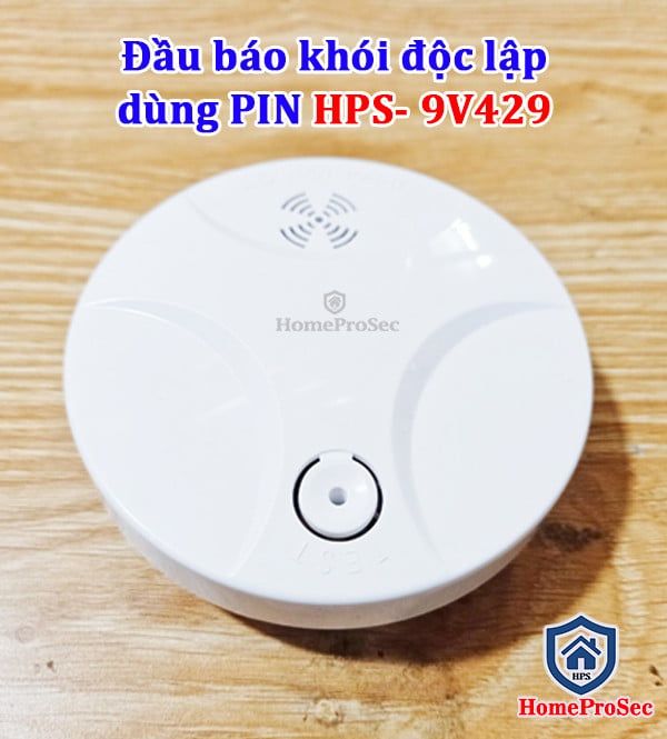  Đầu báo khói độc lập dùng PIN HPS- 220V429 