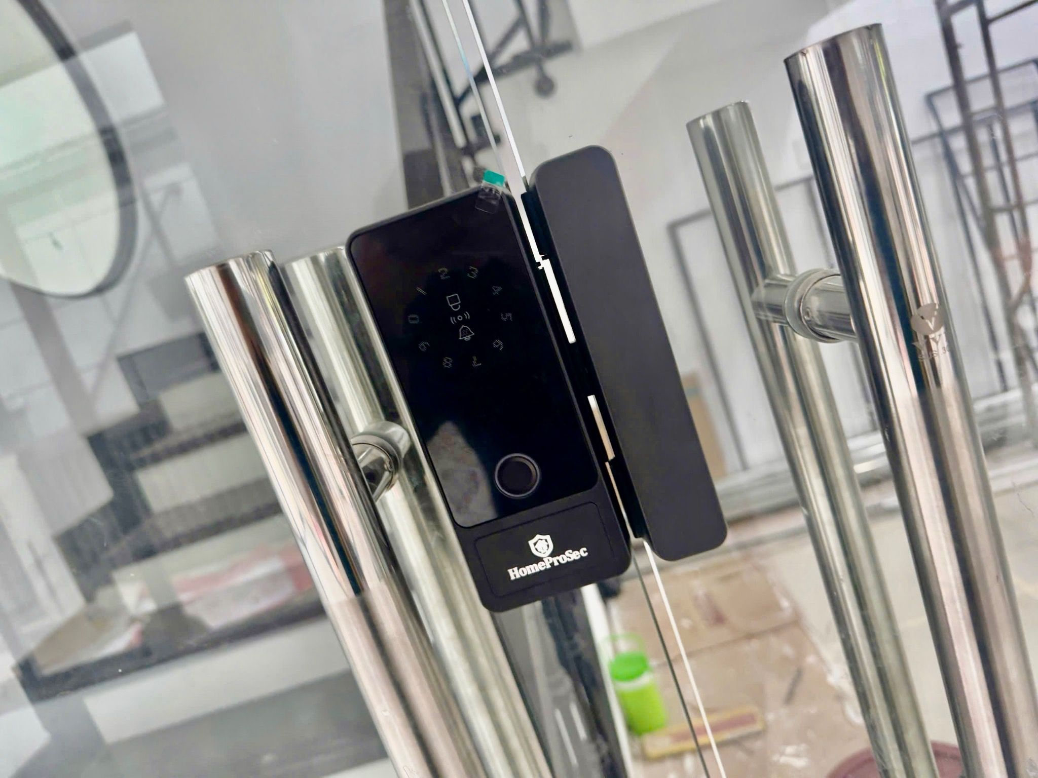  Khóa vân tay cửa kính- APP G110 (Tuya) 