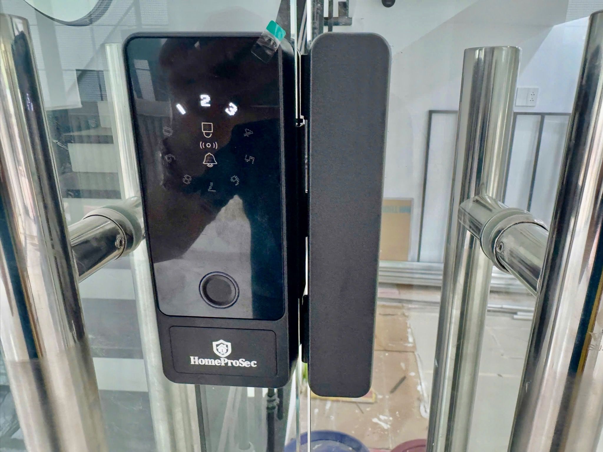  Khóa vân tay cửa kính- APP G110 (Tuya) 