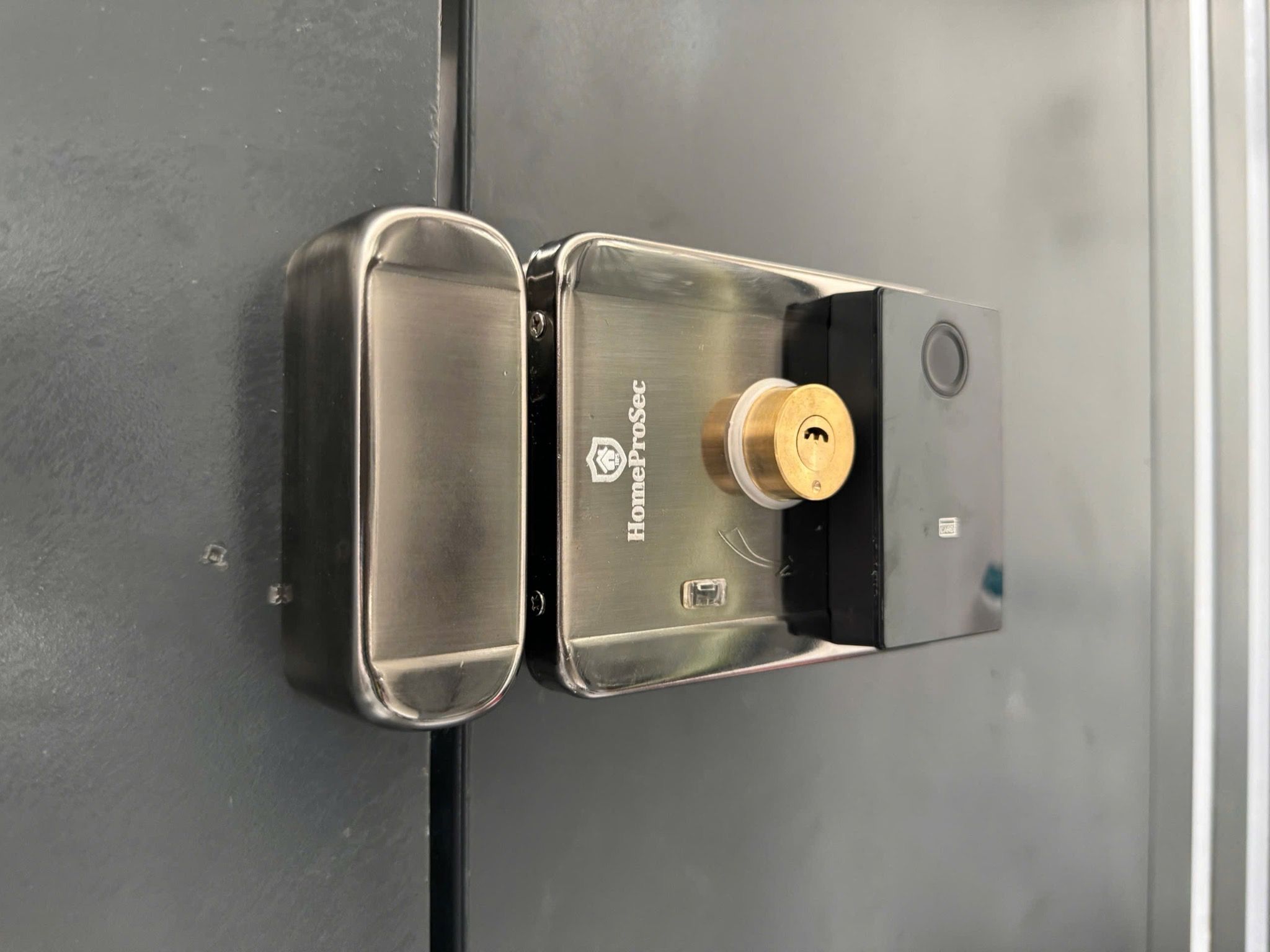  Khoá cổng Pin 02 vân tay  app TTLOCK ( P11- TTLOCK) 