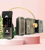  Khoá cổng Pin 01 vân tay app TTLOCK ( P11- TTLOCK) 