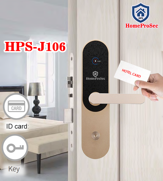  Khóa khách sạn thẻ từ HPS- J106 (H-J06) 