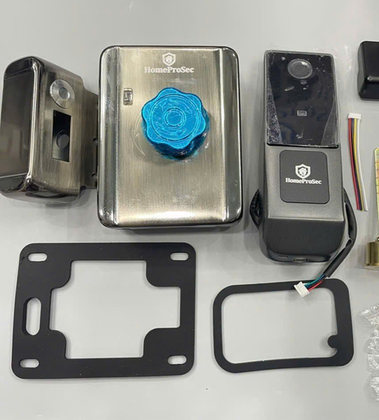  Khoá cổng Pin 01 vân tay app TTLOCK ( P11- TTLOCK) 