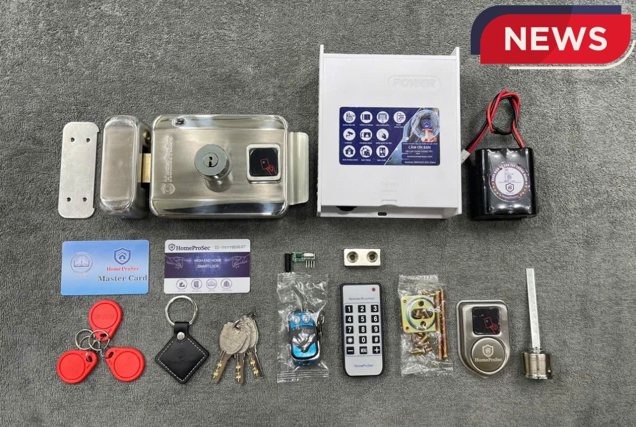  Khóa cổng thẻ từ inox Thẻ từ HPS- SLIBASIC( P3- PIN ) 