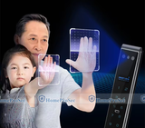  Khoá cửa nhôm vân tay / khuôn mặt HPS- 3391 face (Tuya) 