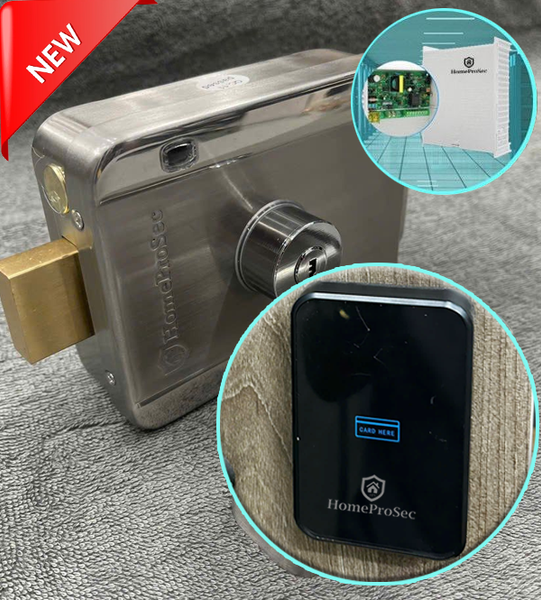  BỘ KHÓA CỔNG INOX THẺ TỪ CHỐNG SAO CHÉP HPS-RIMLOCK BASIC (T1P3) 