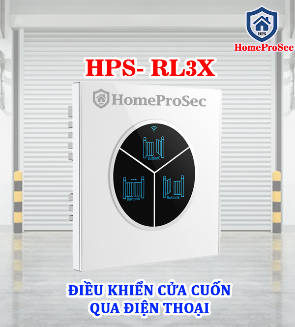  Điều khiển Cửa cuốn qua Điện thoại HPS- RL3X 