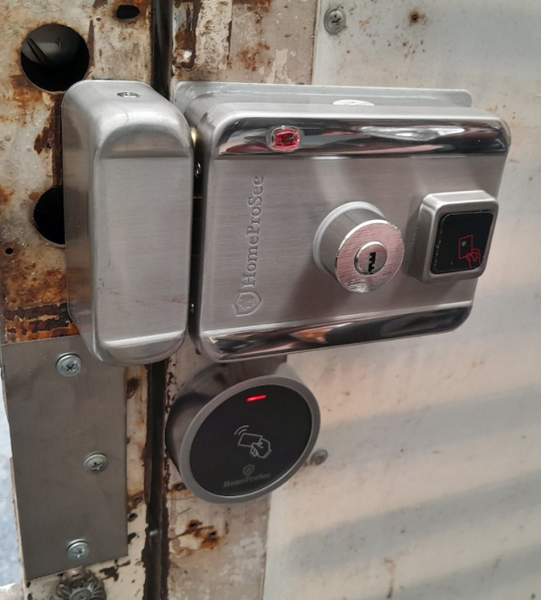  Khóa cổng thẻ từ inox thẻ từ - app dt  HPS- SLIBASIC S7P3 