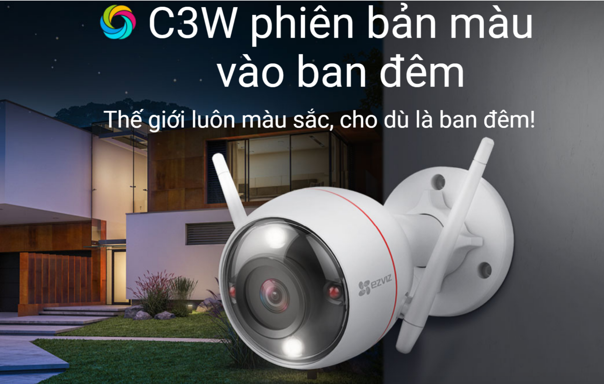  Camera ngoài trời có màu 24/7 