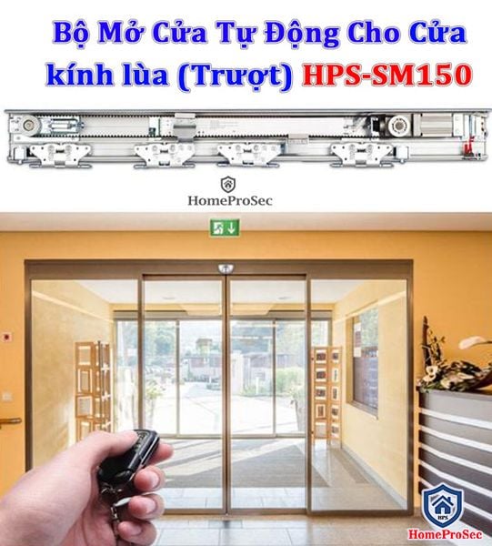  Thiết bị đóng cửa tự động cho cửa lùa Model: HPS- SM150 