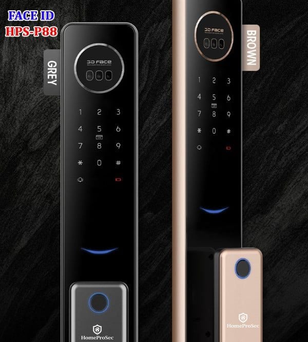  Khóa vân tay nhận diện khuôn mặt  HPS-  P88 FACE ( TTLock -Bluetooth) 