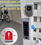 Khóa cổng vân tay inox có báo động HPS- SLPLUS ( HF5P3-  Alarm) 