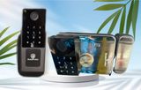  Khoá cổng Pin 02 vân tay  app TTLOCK ( P11- TTLOCK) 