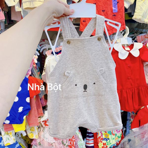  Yếm H&M màu xám gấu 
