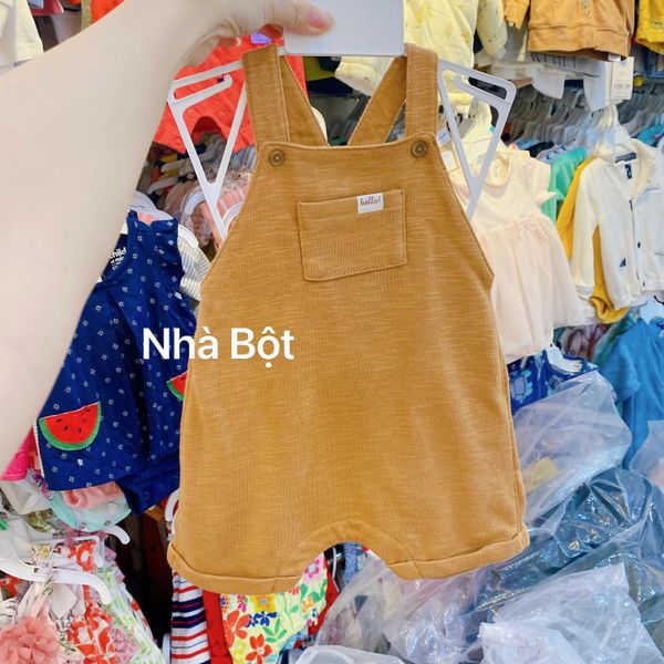  Yếm H&M màu vàng có túi 