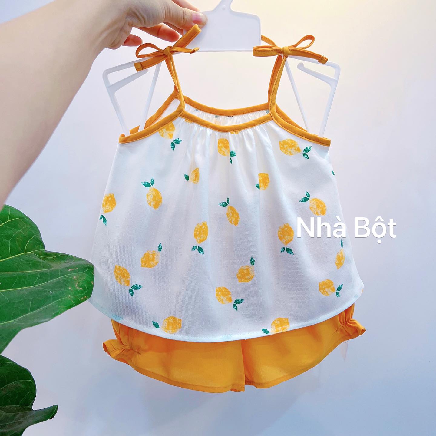 Đồ Bộ Real cottons 090523 trắng xoài