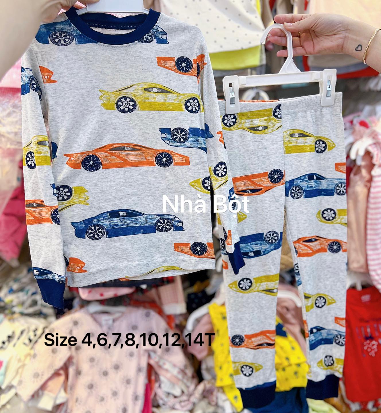 Đồ bộ Carter 110723 xe- quần xe