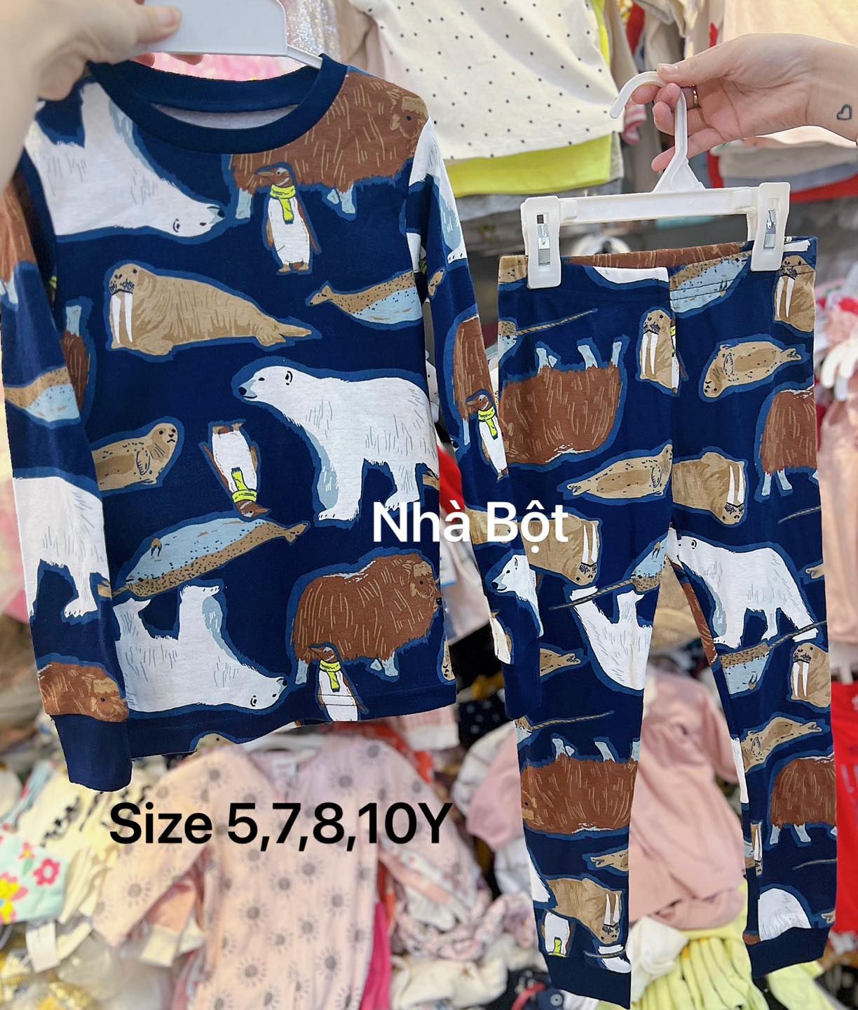  Đồ bộ Carter hải cẩu 
