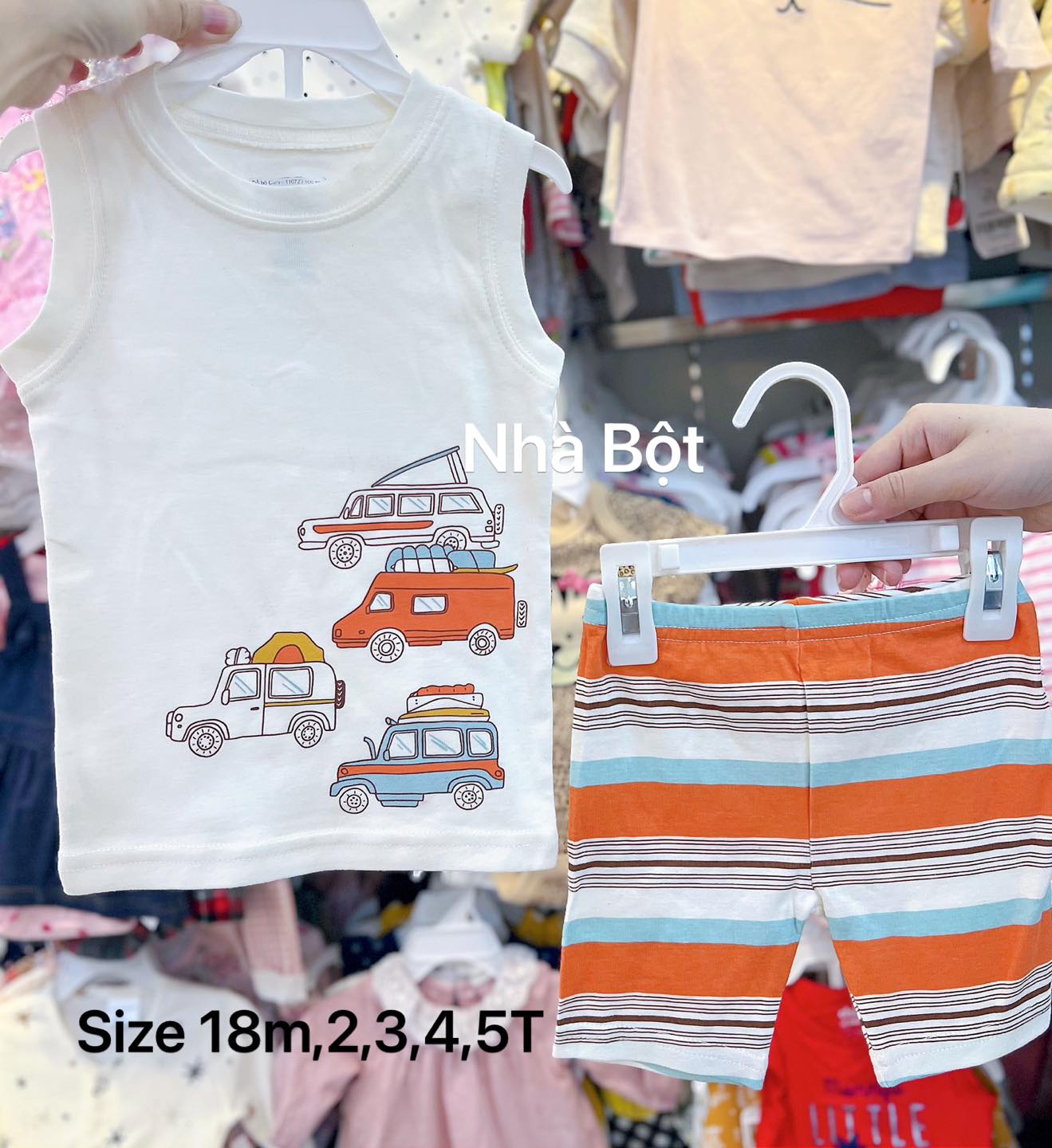 Đồ bộ Carter 110723 sọc xe