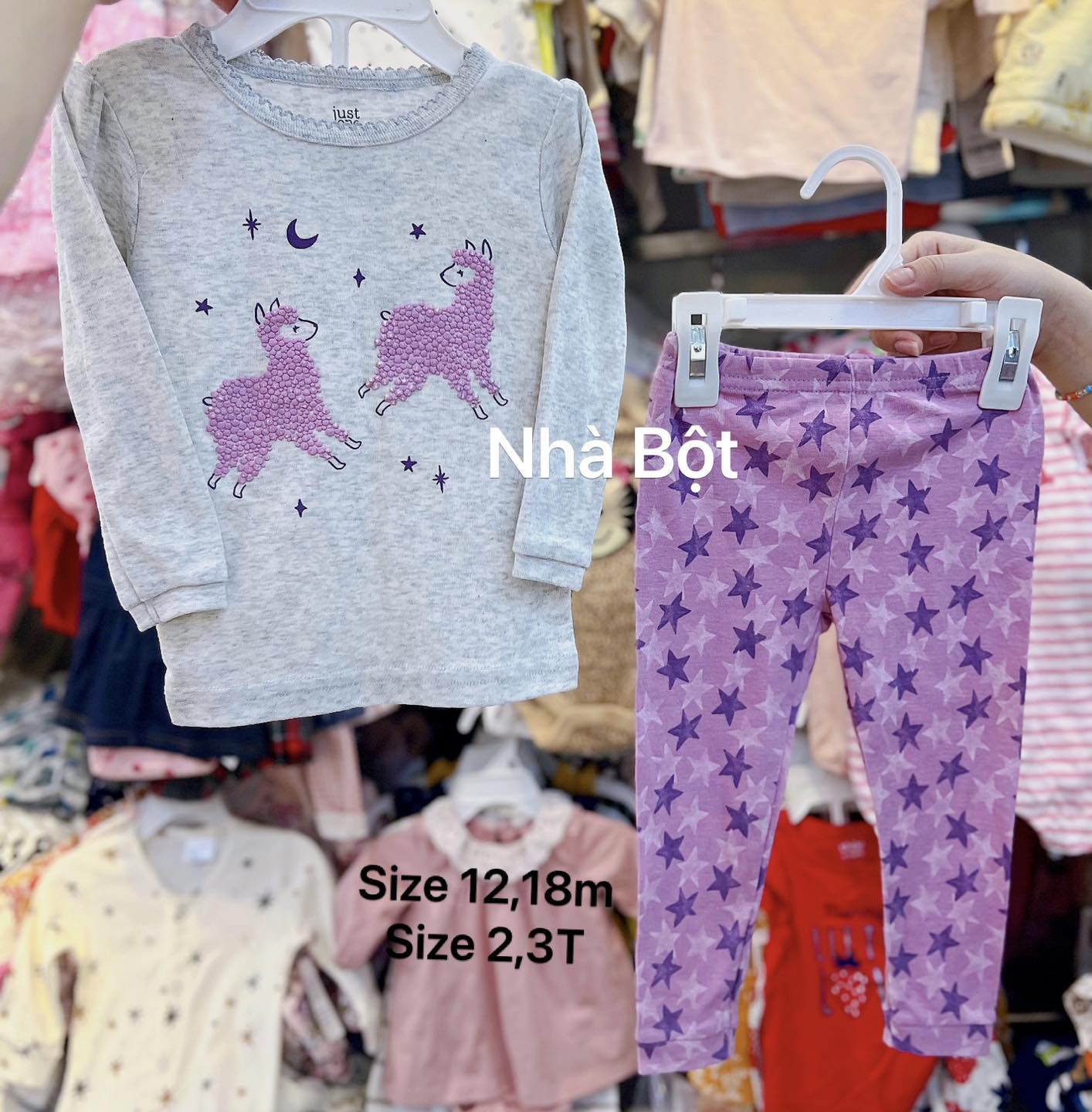 Đồ bộ Carter 110723 cừu hồng