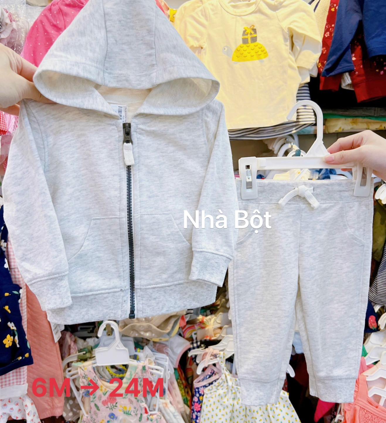 Set bộ nỉ Carter 040923 trơn