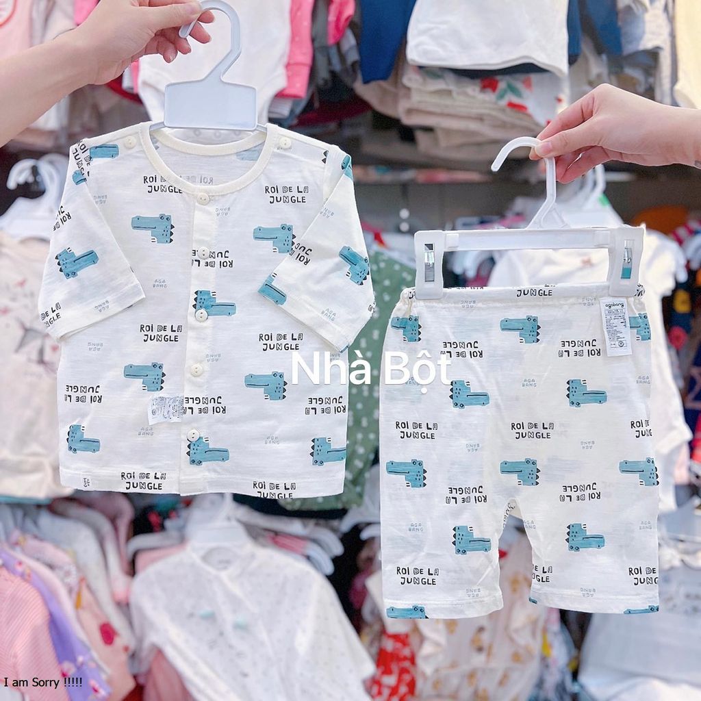  Đồ bộ Agabang cá sấu xanh 