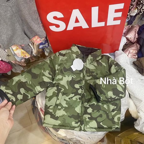  Áo Phao Gap 2 mặt 