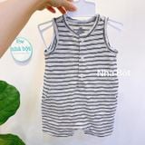  Body đùi Gap màu xám 2 sọc xanh đen 