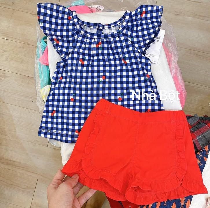  Đồ bộ carter caro cherry 