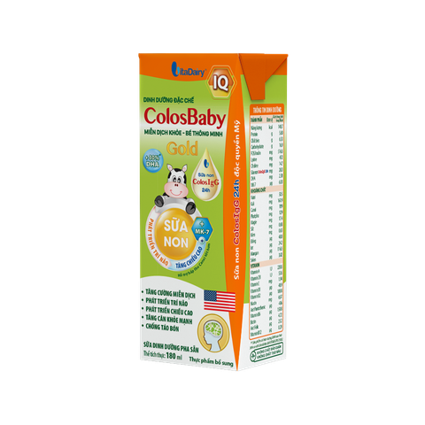 Sữa nước Colosbaby IQ 110ml - Thùng 48 hộp