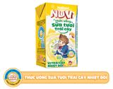 Nuvi sữa tươi trái cây nhiệt đới 110ml lốc 4- thùng 48H