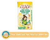 Nuvi sữa tươi trái cây nhiệt đới 110ml lốc 4- thùng 48H