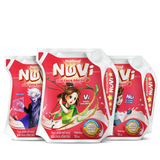 Nuvi sữa chua uống dâu  túi 110ml x24