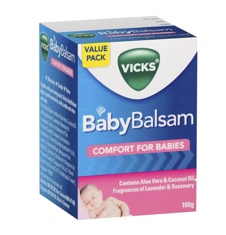 Dầu bôi ấm ngực Baby Balsam - Hũ 100G