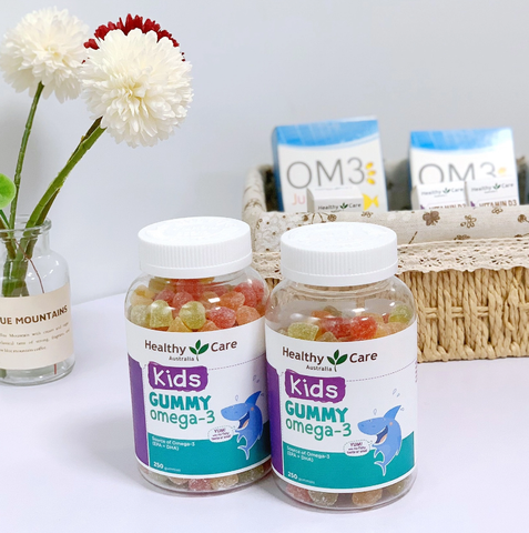 Heathycare - Kẹo dẻo Gummy Omega 3 250v