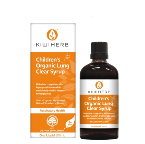 Kiwiherb Children's - Lung Clear đẩy đờm, sạch phổi 100ml