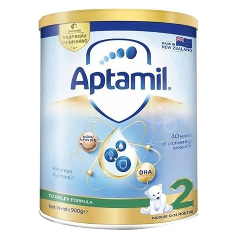 Sữa Aptamil NewZealand số 2 (1-2 tuổi) - 900g