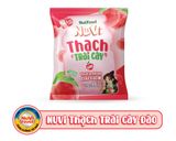 NuVi Thạch Trái Cây Đào 120 g (Túi 6 gói x 20 g)