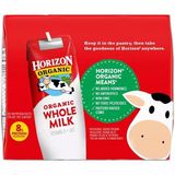 Sữa Nước Horizon Organic Mỹ Whole Milk 236ml x 12 hộp