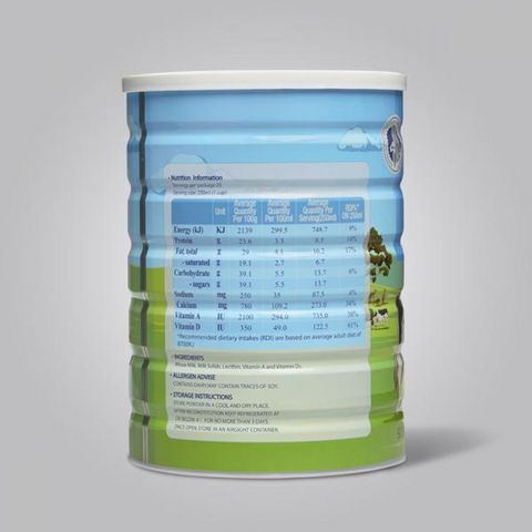 ROYAL AUSNZ - Sữa Nguyên kem FULL CREAM 900G