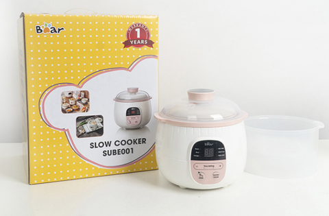 Bear - Nồi có xửng hấp 0.8L